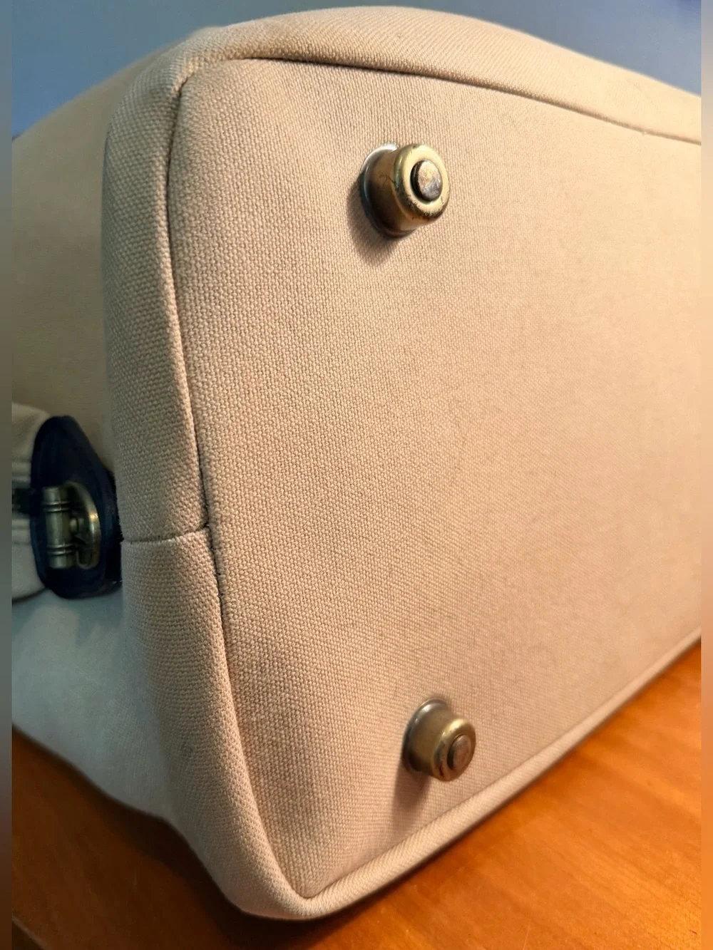Tommy Bahama Paradise Weekender Duffle Canvas Bag w/ Leather Trim ✈️